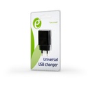 Gembird carica batterie usb , 2.1a , 1-usb, nero