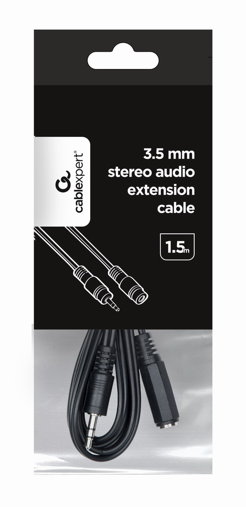 Cablexpert cavo audio stereo 3.5 mm estensione, 1.5 m