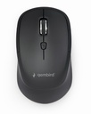 gembird mouse ottico wireless hd, nero