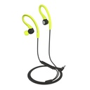 Celly Auricolare ad archetto con microfono 3,5mm, giallo