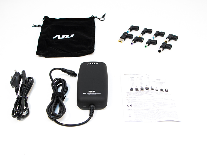 Alimentatore Notebook ADJ 90W mini