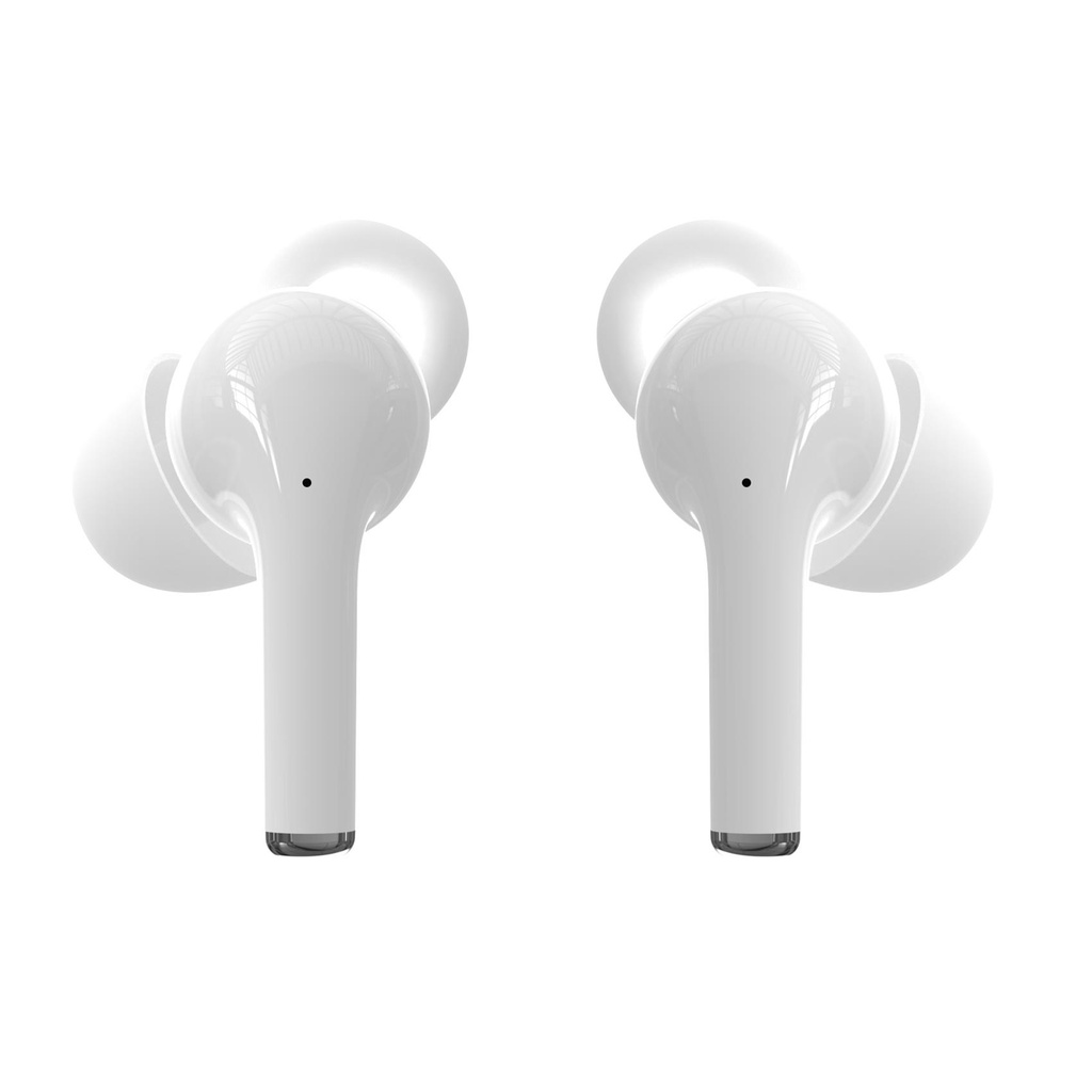 Celly Auricolare Wireless In-Ear con opzione Noise canceling, Bianco