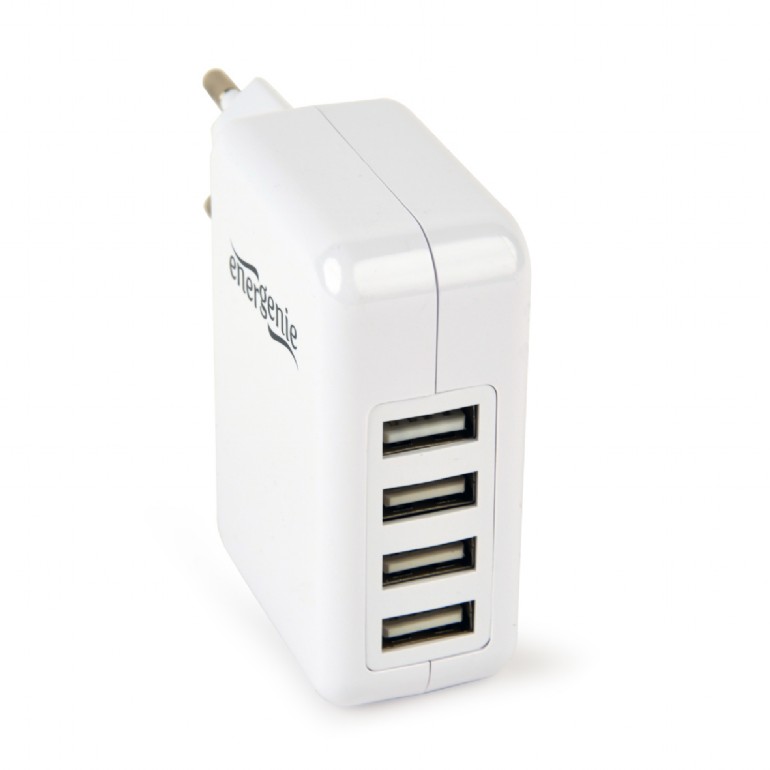 Gembird Alimentatore 15.5W 4-porte USB 3.1A