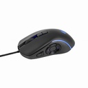 Gembird Mouse Gaming RGB backlighted, USB 7200DPI 10 Tasti