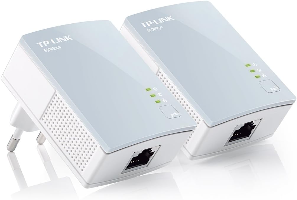 TP-Link Kit n.2 Powerline Ethernet AV600mbs nano design