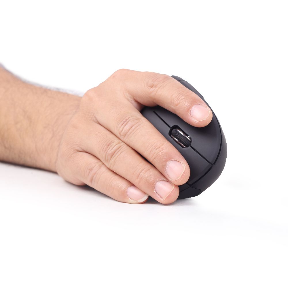 Gembird Mouse ottico wireless ergonomico a 6 pulsanti, nero