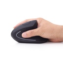 Gembird Mouse ottico wireless ergonomico a 6 pulsanti, nero