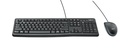 Logitech Tastiera + Mouse USB MK120 antischizzo