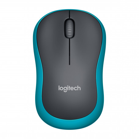 Logitech Mouse M185 Wireless, Blu