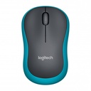 Logitech Mouse M185 Wireless, Blu