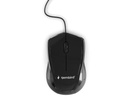 Gembird Mouse ottico 3 tasti, nero