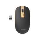 Gembird mouse wireless 1600 DPI nero/oro