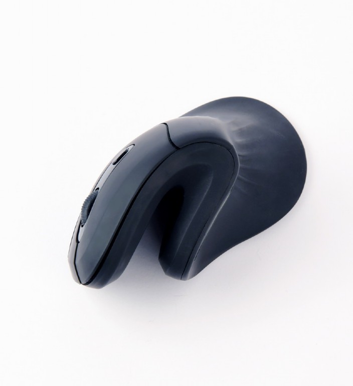 Gembird Mouse ottico wireless ergonomico a 6 pulsanti, nero