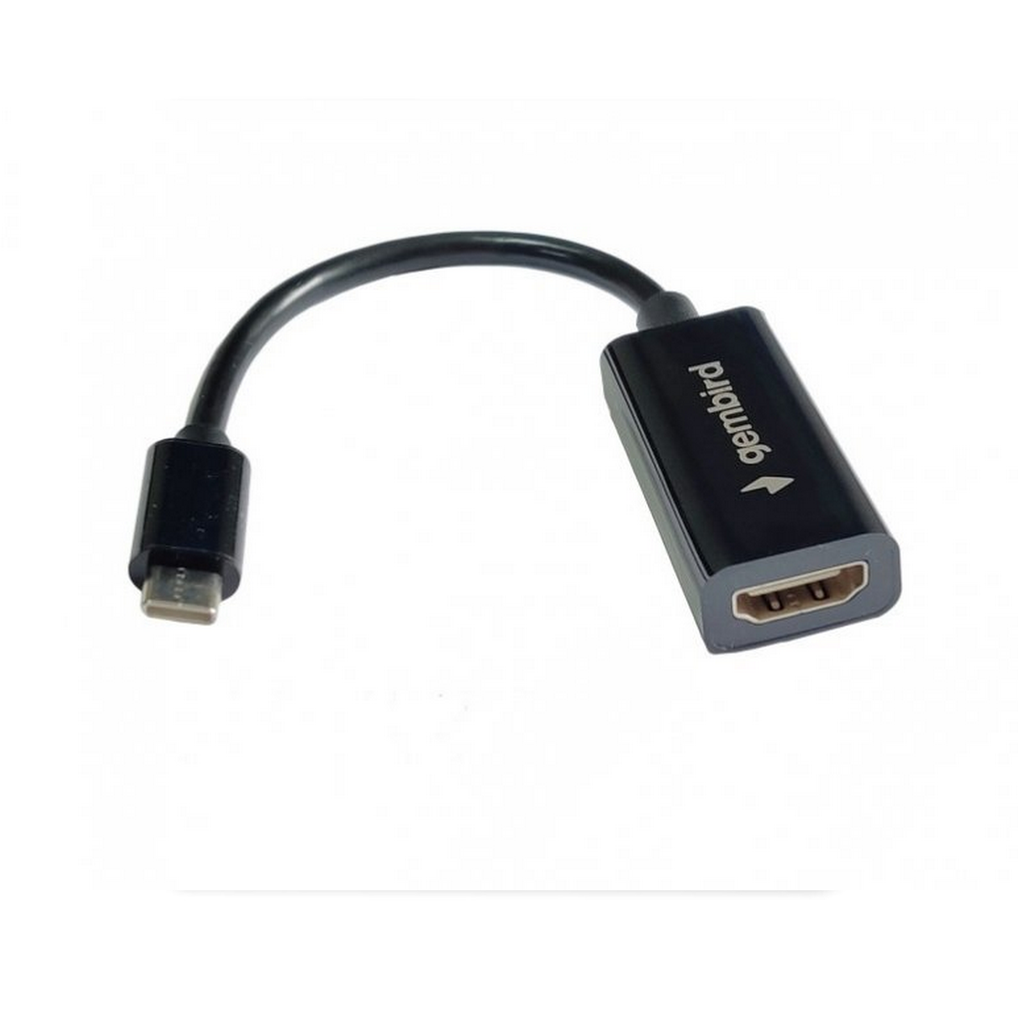 Cableexpert adattatore femmina usb-c maschio a hdmi, nero