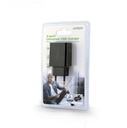 Gembird Alimentatore di ricarica 5v - 2,1a - 2 ingressi usb, Nero