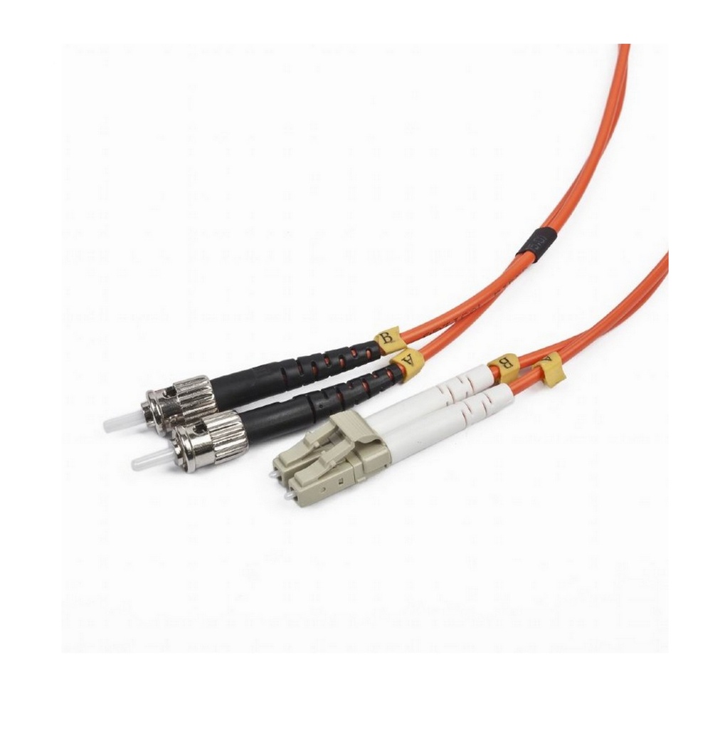 Cablexpert Cavo in Fibra Ottica duplex multimode, 1mt, bulk