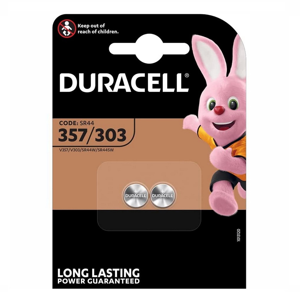 Duracell 303/357 2pcs