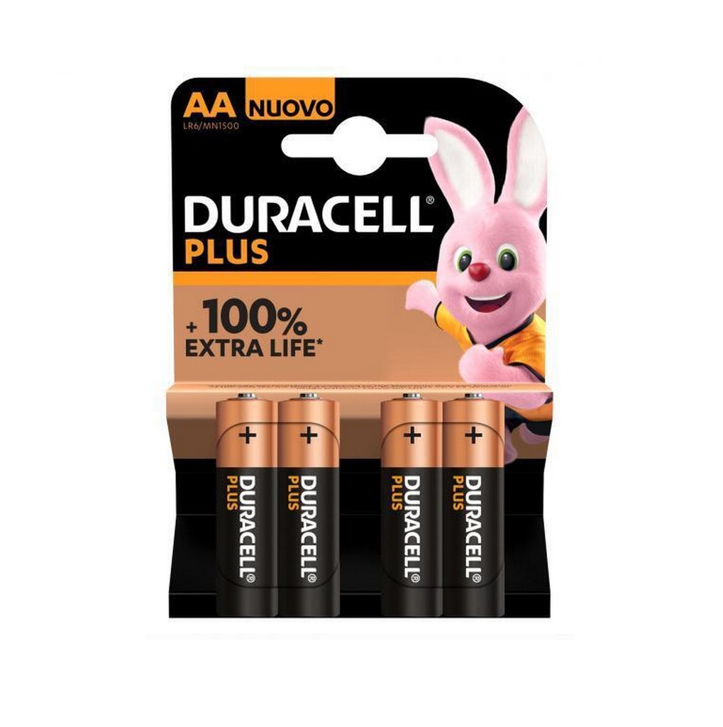 Duracell Stilo AA Pluspower 100% bl 4