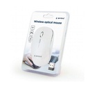 Gembird Mouse Ottico Wireless HD, bianco