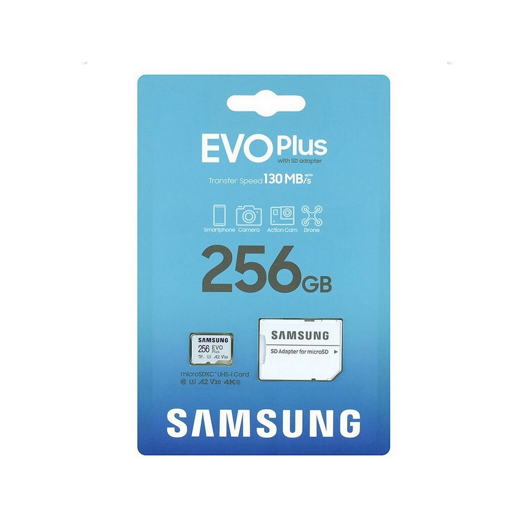 Samsung micro sd Evo plus con add 256gb