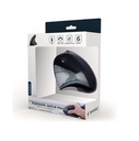 Mouse verticale ottico ergonomico a 6 pulsanti usb, nero