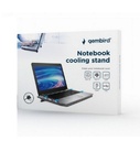 Gembird Supporto Notebook 15,6" con ventola, usb