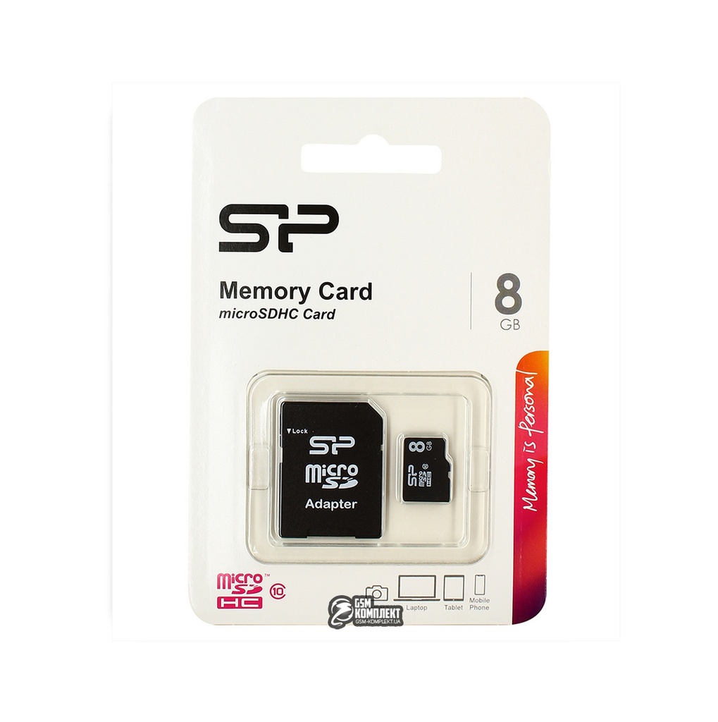 Silicon Power micro sd 8gb c10