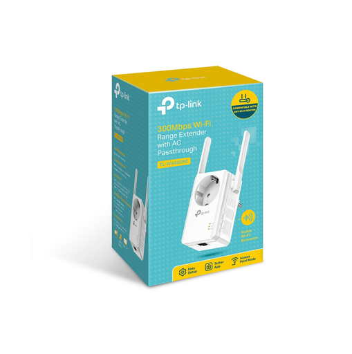 TP-Link Range Extender Wi-Fi 300Mbps TL-WA860RE con presa elettrica integrata