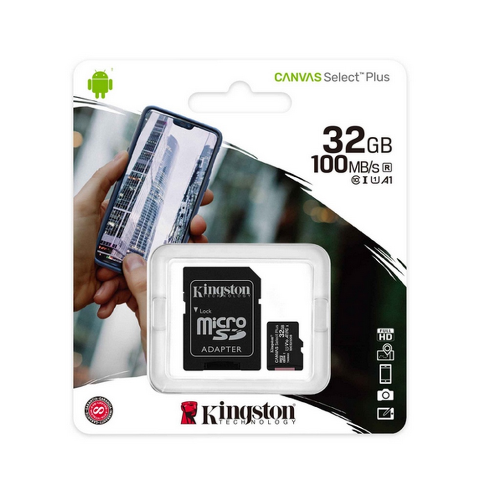 Kingston Micro SD con adat. 32GB C10