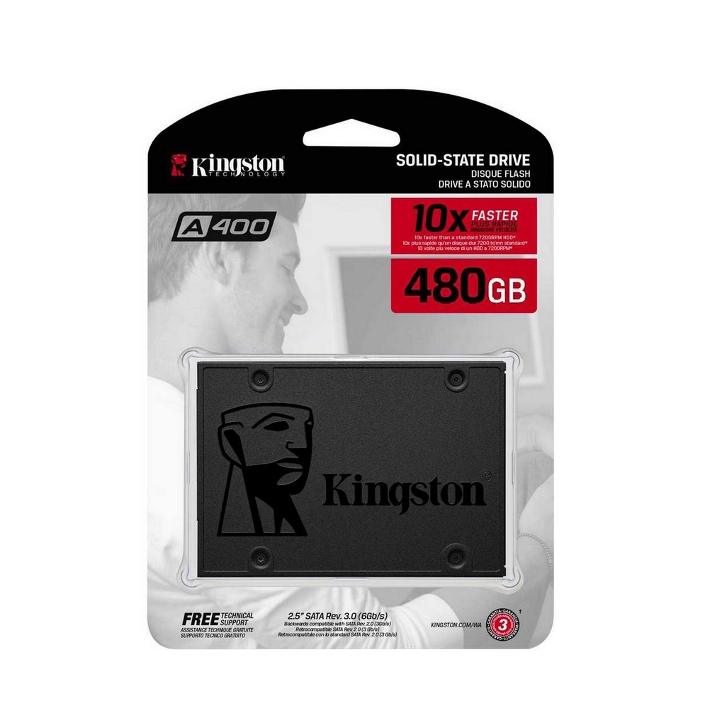 Kingston SSD 480GB 2,5" Sata III