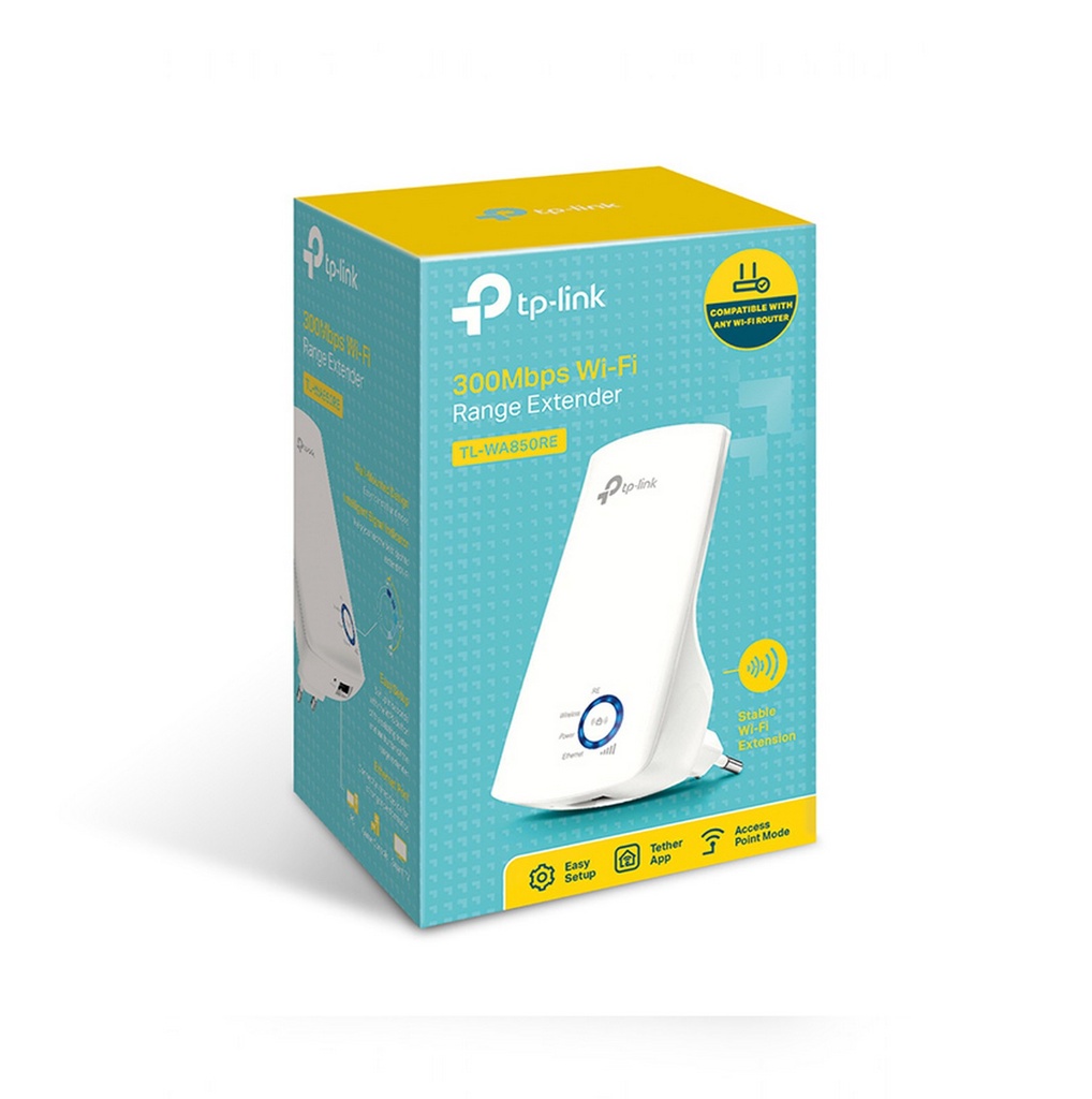 TP-Link TL-WA850RE Wi-Fi Range Extender 300 Mbps con ingresso ethernet