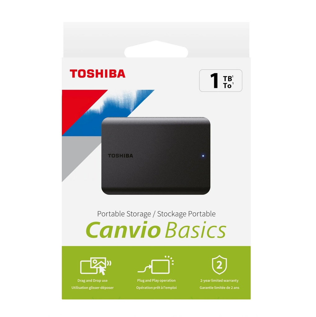 Toshiba Canvio Basic Hard Disk esterno 2,5" 1TB 3.0