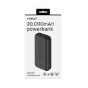 Celly Powerbank 20000 Mha 2.1a, nero