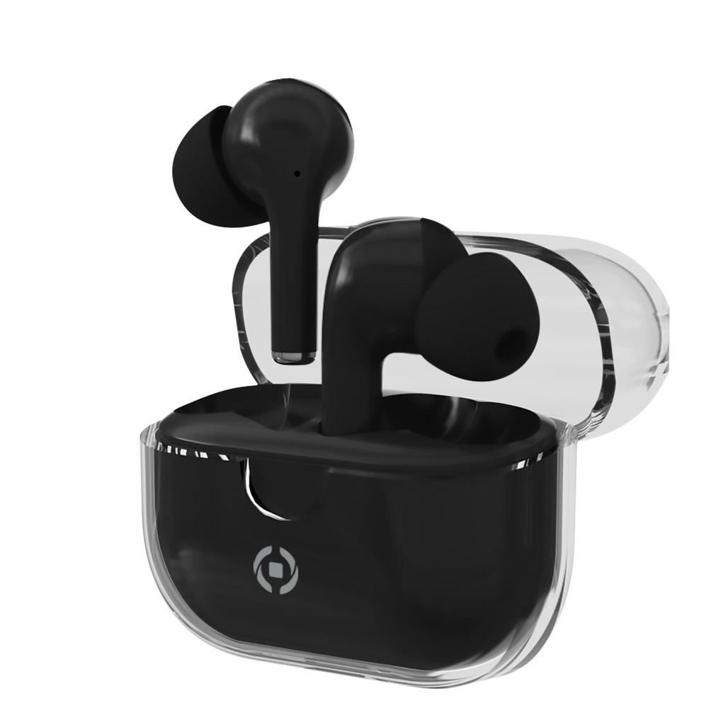 Celly Auricolare Wireless In-Ear con opzione Noise canceling, Nero