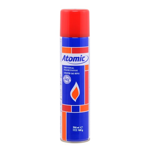 Atomic Ricarica per accendino Isobutano da 300 ml