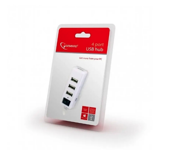 Gembird 4 porte usb 2.0 con interruttore