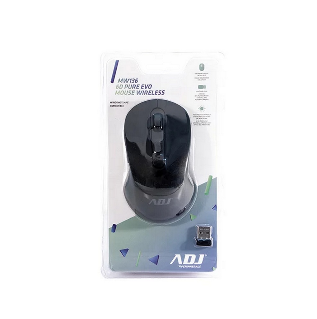 ADJ Mouse Wireless Ottico Evo Pure