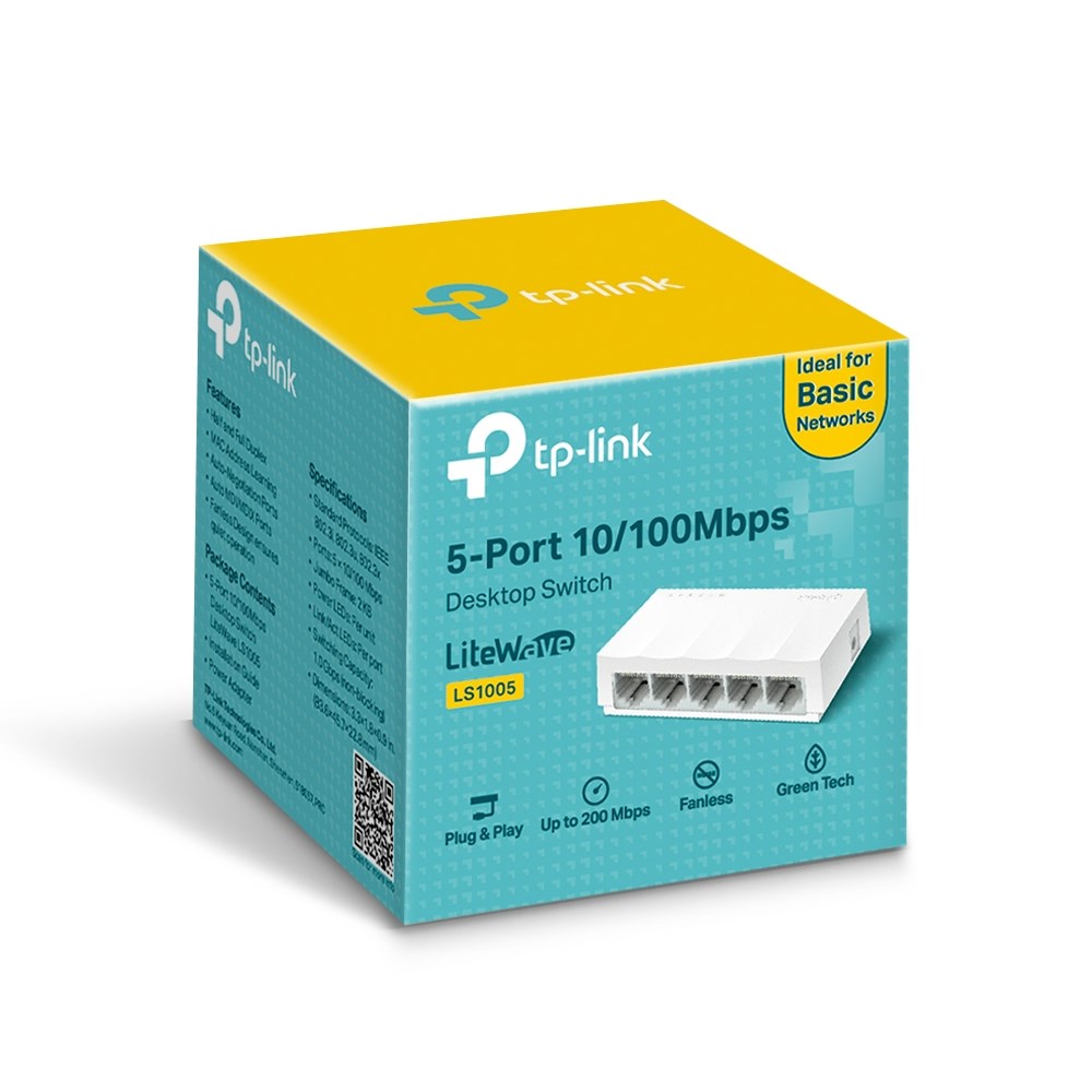 TP-Link LS1005 Switch 5-porte 10/100Mbps