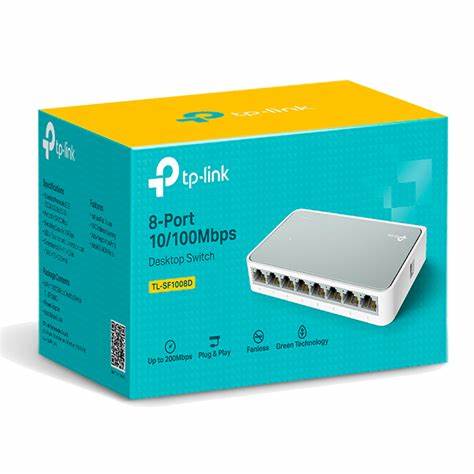 TP-Link TL-SF1008D Switch 8-porte 10/100Mbps