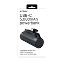 Celly Power Bank Compact 5.000mAh, Nero