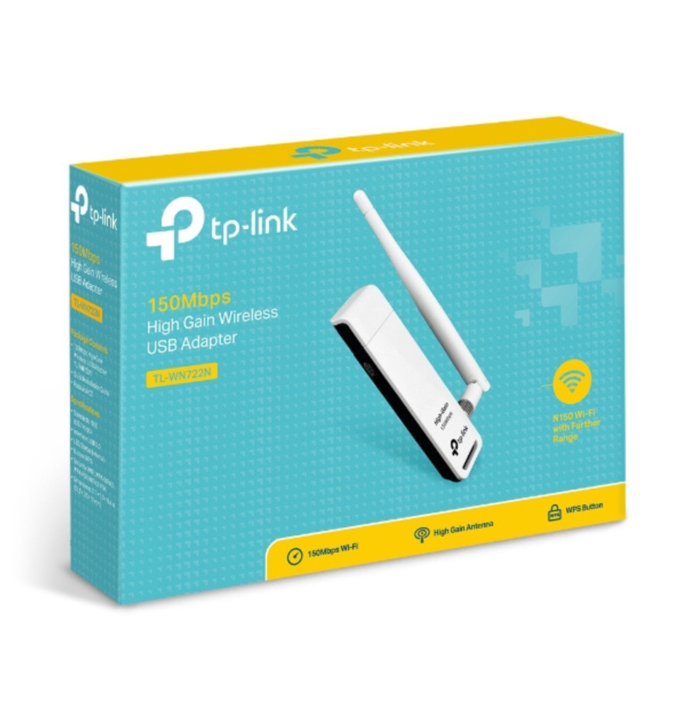 TP-Link TL-WN722N adattatore USB wireless 150Mbp 2.4Ghz