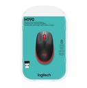 Logitech Mouse M190 Wireless , Rosso