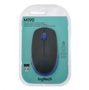 Logitech Mouse M190 Wireless , Blu