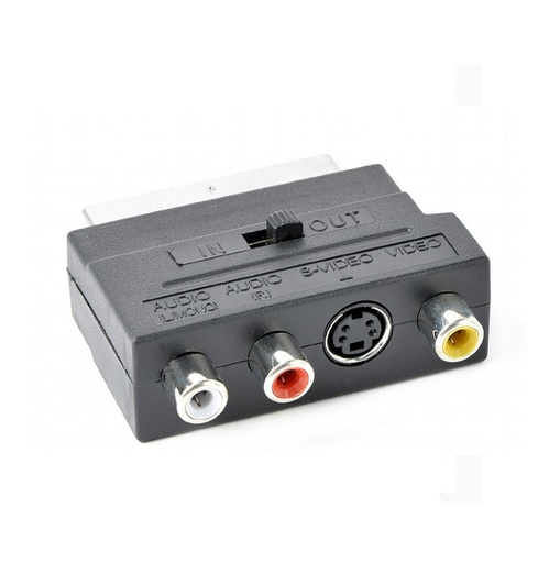 [CCV-4415] Adattatore Bidirezionale SCART/RCA/S-Video