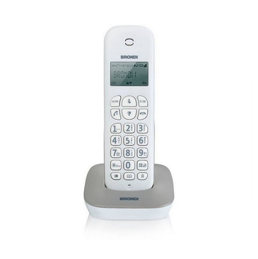 [10273722] Brondi cordless gala bianco/grigio