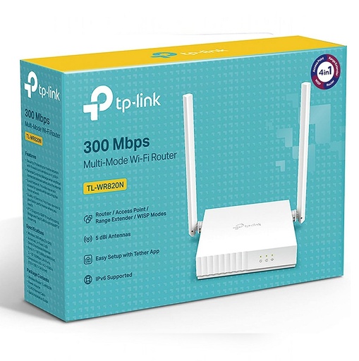 [TL-WR820N] TP-Link TL-WR820N Wireless multi-mode Wi-Fi Router 300Mbps