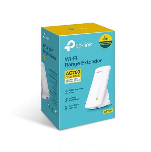 [AC750] TP-Link RE200 AC750 Mesh Wi-Fi Extender