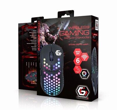 [MUSG-RAGNAR-WRX500] Gembird Mouse Gaming Wireless, 6 tasti