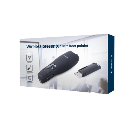 [WP-L-02] Gembird Presentatore wireless con puntatore laser