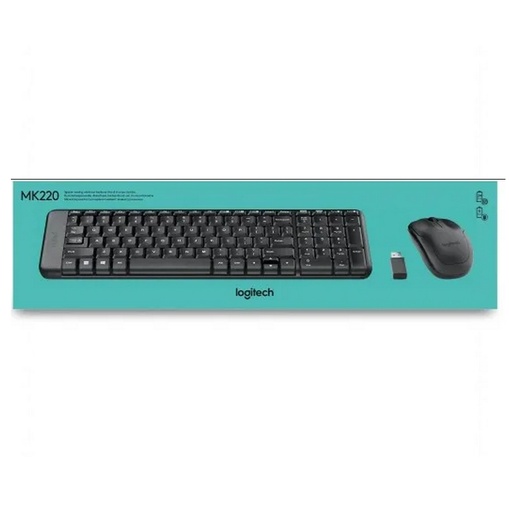 [920-003721] Logitech Wireless Tastiera + Mouse MK220